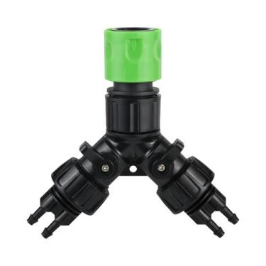 Imagem de Adaptador De Torneira 4 Vias 2 Saídas Para Sistema De Irrigação Por Go