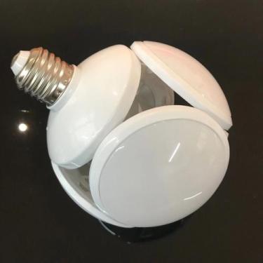 Imagem de Lâmpada Led Pétala Dobrável Potente Escritório Salão Cozinha Snel Home