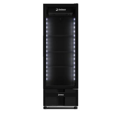 Imagem de Refrigerador Imbera Inverter Porta De Vidro Full Black Vrs16 485l Bivolt