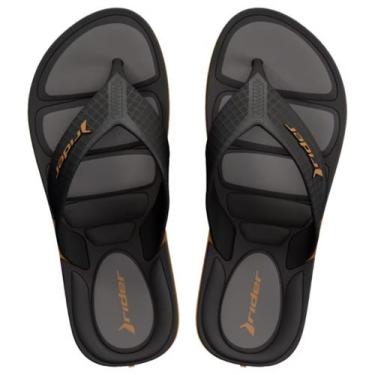 Imagem de Chinelo Rider Pulse II Dedo AD para Uso Diário -12610, Bege, Preto, 41