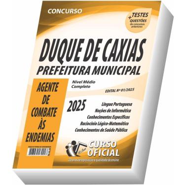 Imagem de Apostila Duque De Caxias Rj - Agente De Combate Às Endemias