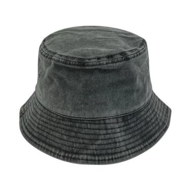 Imagem de Chapéu Bucket Unissex De Algodão Lavado Para Verão, Para Mulheres, Via