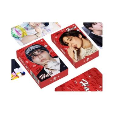 Imagem de Cartões De Saudação Stray Kids 30pcs Cartão Pequeno Dupla Face Han Zhi
