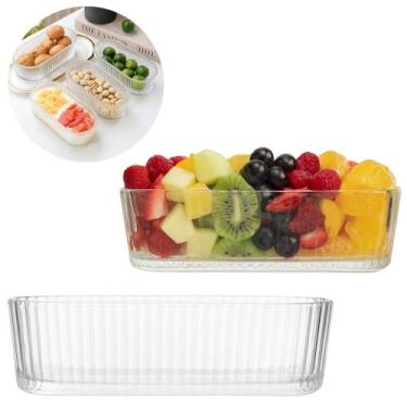 Imagem de Petisqueira Vidro 17cm Oval Ideal P/ Restaurante e Hotel - Freecom