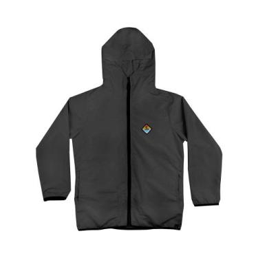 Imagem de Jaqueta Corta Vento Light Infantil Grey WSS Diamond Colors - WSS BRASI
