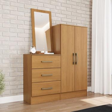 Imagem de Cômoda Sapateira 2 Portas 3 Gavetas Cinamomo B700 - Henn