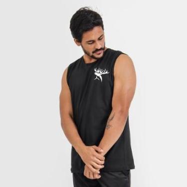 Imagem de Regata Masculina Básica Titanium Fitness Conforto Estilo e Proteção Antiodor-Masculino