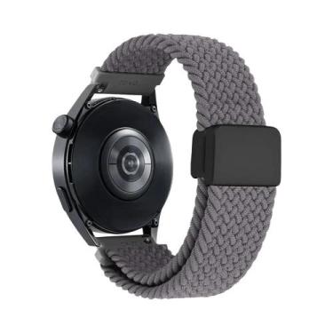 Imagem de Pulseira De Nylon Magnética Trançada De 22mm Para Zeblaze Vibe 7 Pro, 