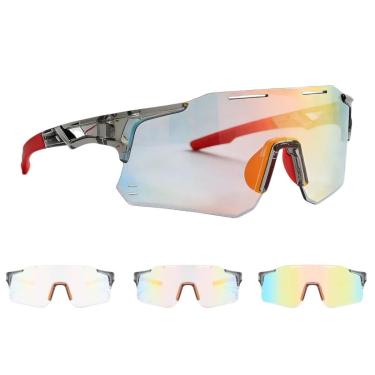 Imagem de Óculos De Sol Fotocromático Esportivo Corrida Ciclismo UV400-Unissex