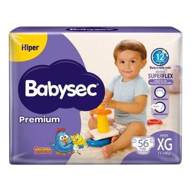 Imagem de Fralda Babysec Premium Xg 56 Unids