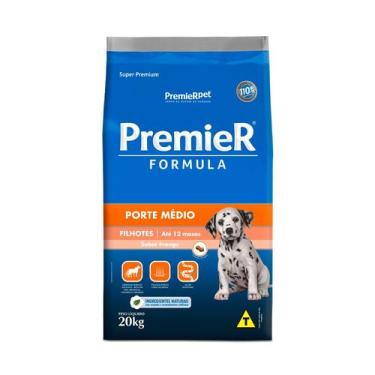 Imagem de Ração Premier Formula Cães Filhotes Porte Médio Frango 20kg - Premier 