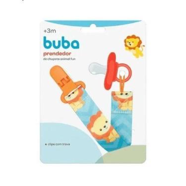 Imagem de Prendedor de Chupeta Infantil para Bebês e Crianças 12047 Buba Baby, A