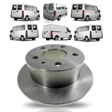 Imagem de Disco de freio traseiro aro 16 unit fiat ducato citroen jumper peugeot