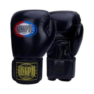 Imagem de Luvas De Boxe Profissionais 6/8/10/12oz Em PU Para Treinamento De Sand