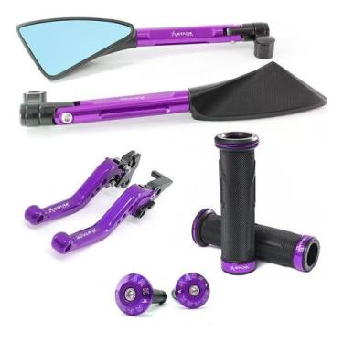Imagem de Manete Peso Retrovisor Manopla Yes 125 Gsr 125 150i Intruder - Stark R