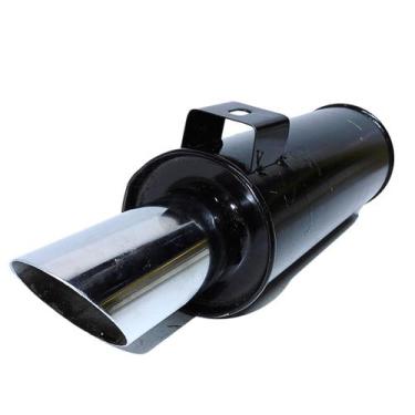 Imagem de Abafador Esportivo Universal Turbão Ponteira Cromada 3 .1/2 - SCAPSHOP