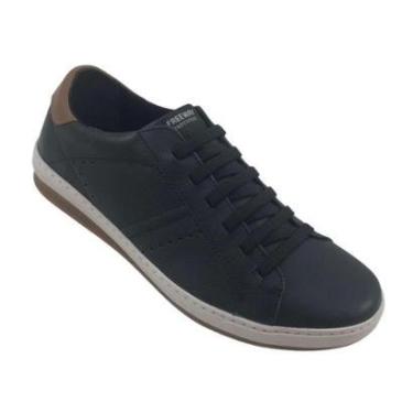 Imagem de Sapatênis Freeway Dust Angel Night Couro Preto Masculino-Masculino