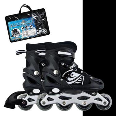 Imagem de Patins In Line Roller Street Ajustável Criança Juvenil Adulto 1001 - I