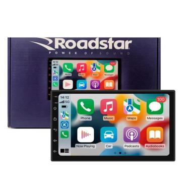Imagem de Central Multimídia Android Carplay Bluetooth Full Touch IPS 7" Capacit