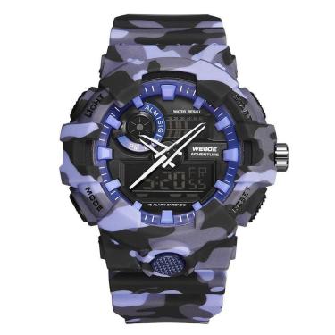 Imagem de Relógio Weide Esportivo Anadigi Camuflado-Masculino