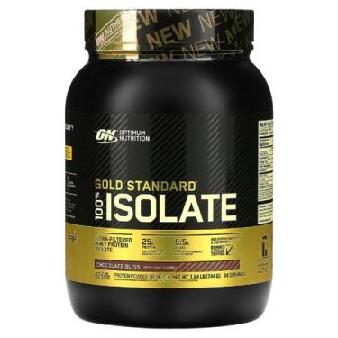 Imagem de Gold Standard 100% Isolate Whey Pro 744g Optimum Nutrition, Chocolate 