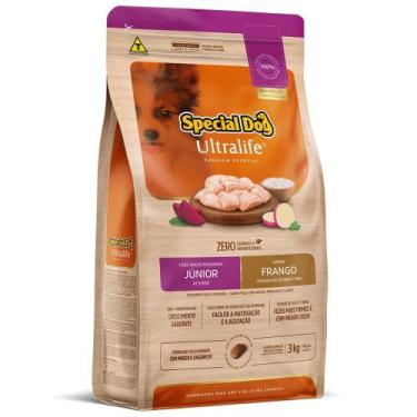 Imagem de Ração Special Dog Ultralife para Cães Filhotes de Raças Pequenas 3 kg 