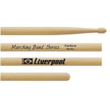 Imagem de Baqueta Liverpool Marching Band Series Fanfarra Marfim BF-FF Extra Pes