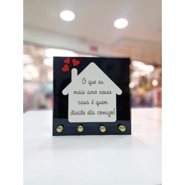 Imagem de Porta chaves personalizado com hastes metálicas - GT Laser