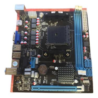 Imagem de Placa Mãe Brazilpc Socket Fm2+ Fm2 Ddr3 Rede Gigabit Hdmi