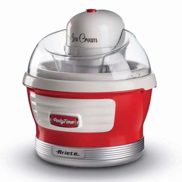 Imagem de Sorveteira ariete party time retrô 1,5l com tigela removivel 12w verme