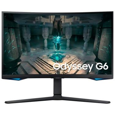 Imagem de Monitor Gamer Odyssey G6 LS27BG652EN 27" QHD VA 240Hz Curvo Preto Samsung