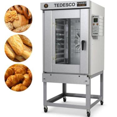 Imagem de Forno Turbo Profissional 739L Com Vapor 220V Tedesco, 220V
