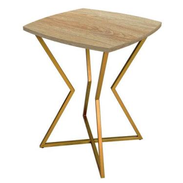 Imagem de Mesa de Canto Austria - Dourado/Jade - Genus Móveis, Dourado/Jade