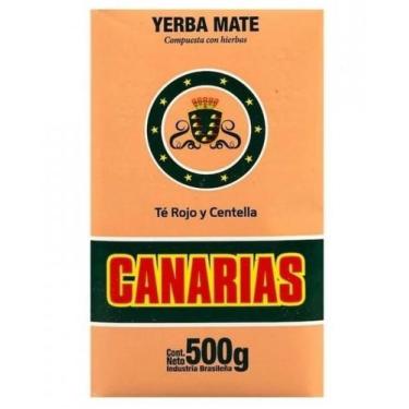Imagem de Erva Mate Canárias Te Rojo Y Centella 500g