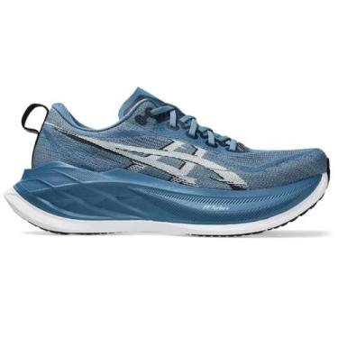 Imagem de Tênis Asics Superblast 2 Unissex, 37, Azul, Branco