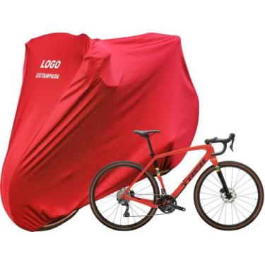 Imagem de Capa Bike Trek Émonda SL 5 Speed Com Elástico Melhor Fixação, Vermelho