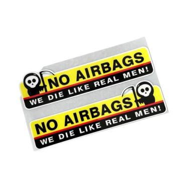 Imagem de Adesivos Engraçados De Aviso De Segurança Para Motocicletas E Carros: 