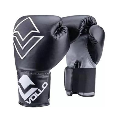 Imagem de Luva de Boxe Vollo Training VGF100A Tamanho 12 oz, Preto