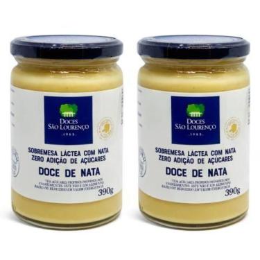 Imagem de Kit 2 Doce de Nata Zero adição de Açucar SAO LOURENCO 390g - São Loure