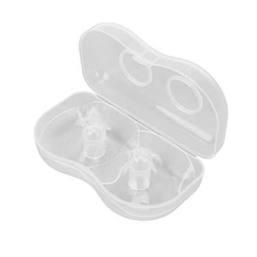 Imagem de Corretor de mamilo de silicone, protetor de mamilo de amamentação, ecológico, higiênico para mamilos invertidos planos para viagens em casa