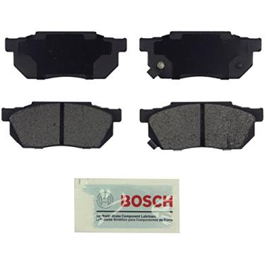 Imagem de Bosch Conjunto de pastilhas de freio a disco azul BE256 para Honda: 1984-87 Civic, 1988-90 CRX, 1998-99 EV Plus, 2003-06 Insight, 1983-84 Prelude, 1984-87 Wagovan - dianteiro