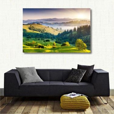 Imagem de Quadro decorativo - Natureza - Paisagem - Terra - Tela em Te