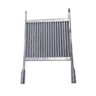 Imagem de Grelha Uruguaia Inox Parrilha Churrasqueira Profunda 60X70Cm