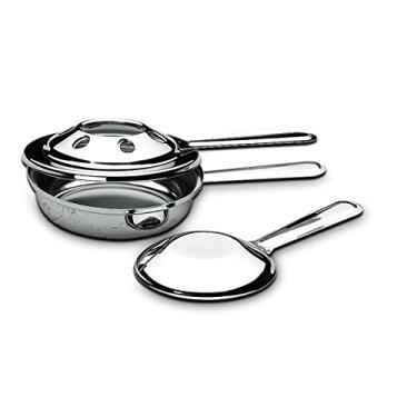 Imagem de Fogareiro Grande Com Abafador Platanos Brinox Aço Inox