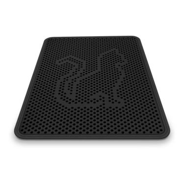 Imagem de Tapete Higiênico Para Gato Coletor De Areia -  Preto