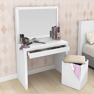 Imagem de Penteadeira com Espelho Multimóveis Cr35037 Branca