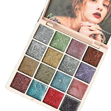 Imagem de Yajun Paleta de gel de esmalte de unhas, sólido, 16 cores, kit de manicure de arte de verão, salão semipermanente, creme de pudim, pintura de gel em casa para mulheres, C, 9,5 * 9,1 cm