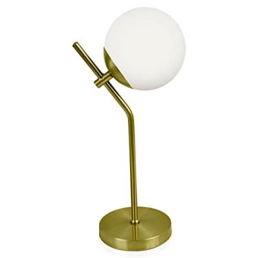Imagem de Abajur Luminária De Mesa Aro Jabuticaba Globo Orby Dourado