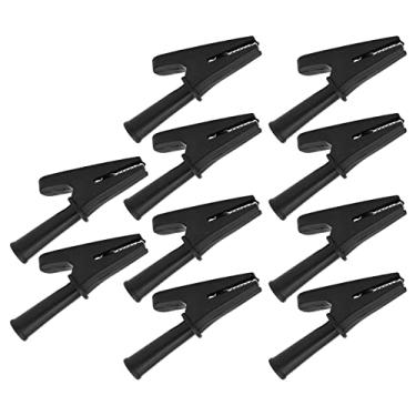 Imagem de Braçadeira de carregamento de energia, 20 A, operação simples, excelente acabamento, braçadeira de teste elétrica de 10 mm, latão para máquinas de solda