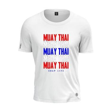 Imagem de Camiseta Muay Thai Cores Tailandia Shap Life